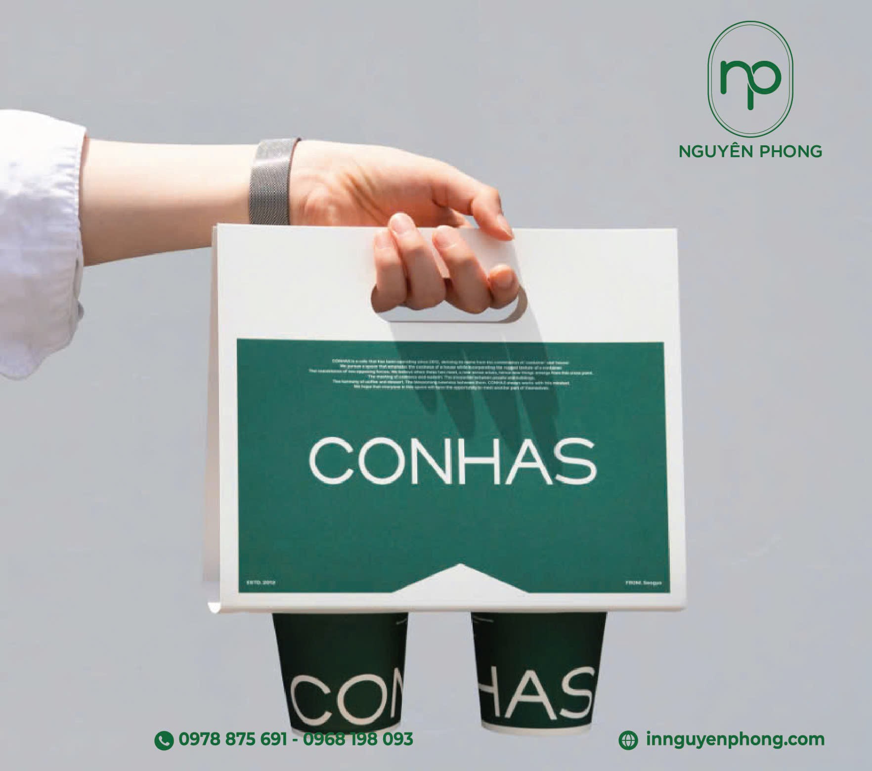 Túi đựng trà sữa lọt cốc sáng tạo